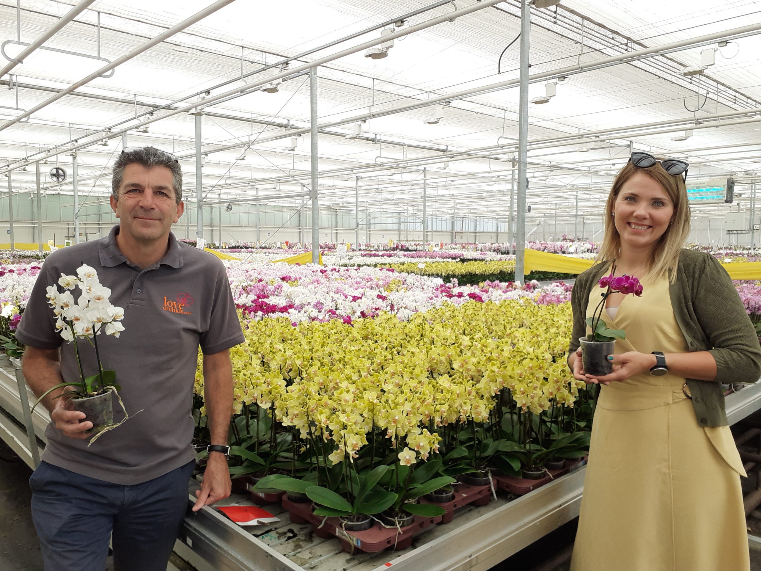 Double H Nurseries donate orchids to LMHC