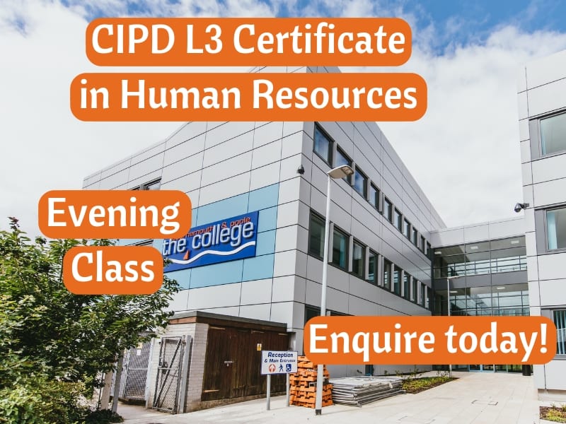 CIPD Certificate in Human Resource Practice Level 3 (Evening Class)