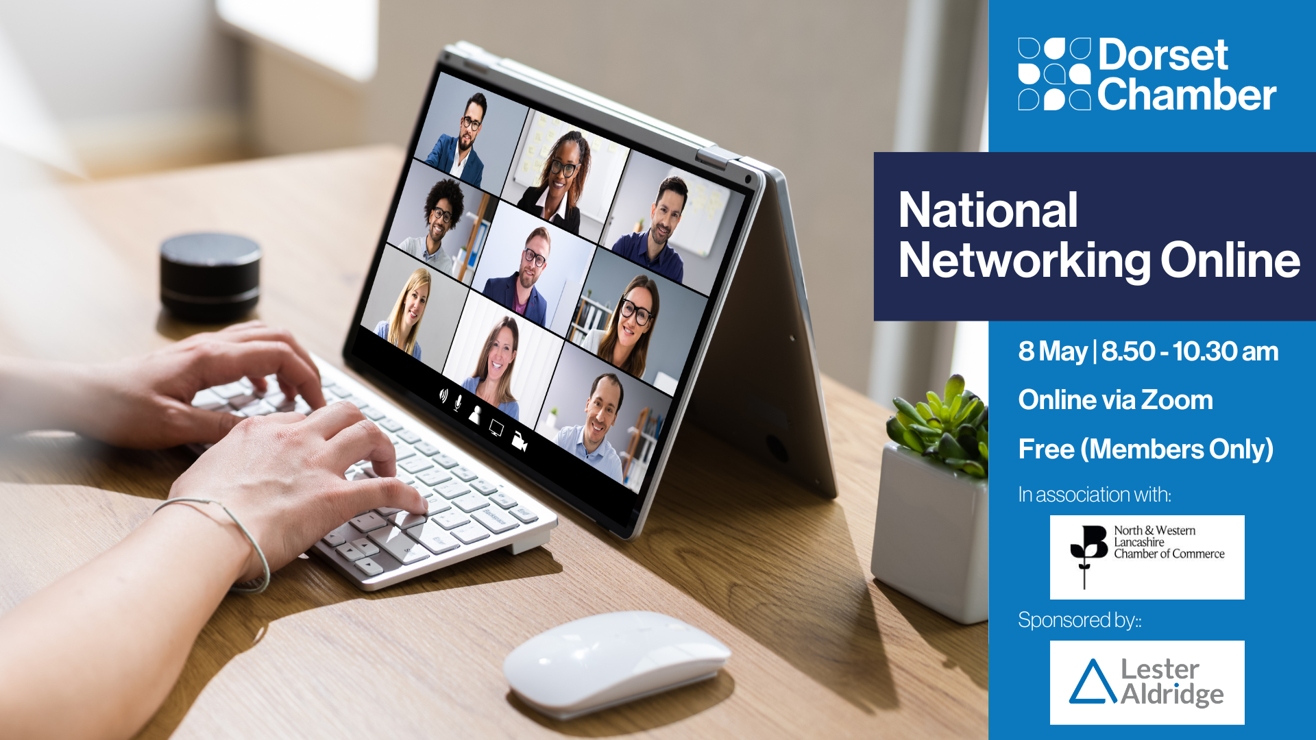 National Networking Online with North & Western Lancashire Chamber of Commerce
